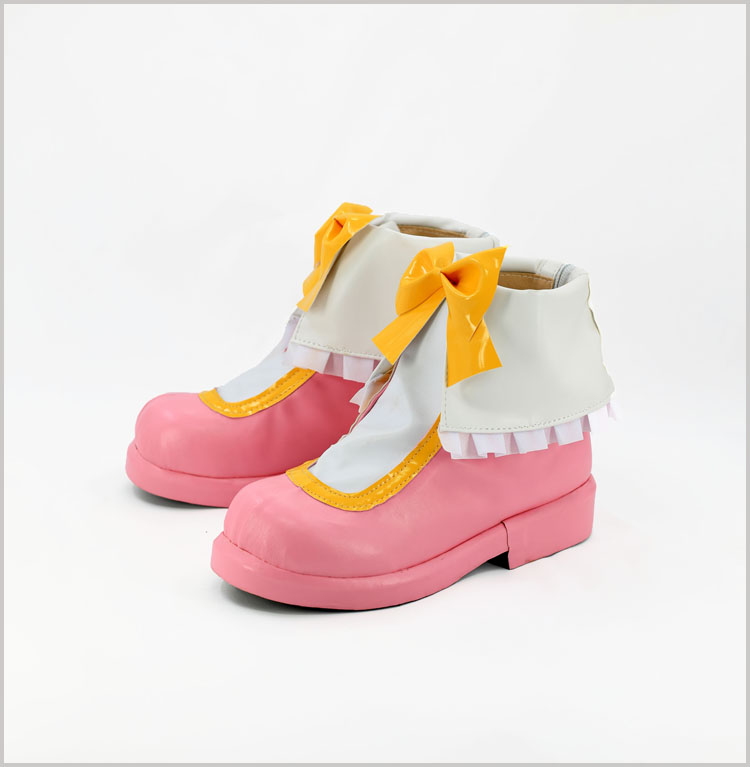 コスプレ靴ブーツ バトルガール ハイスクール 綿木ミシェル cosplay 変装 仮装 豪華/華麗/高品質/サイズオーダー